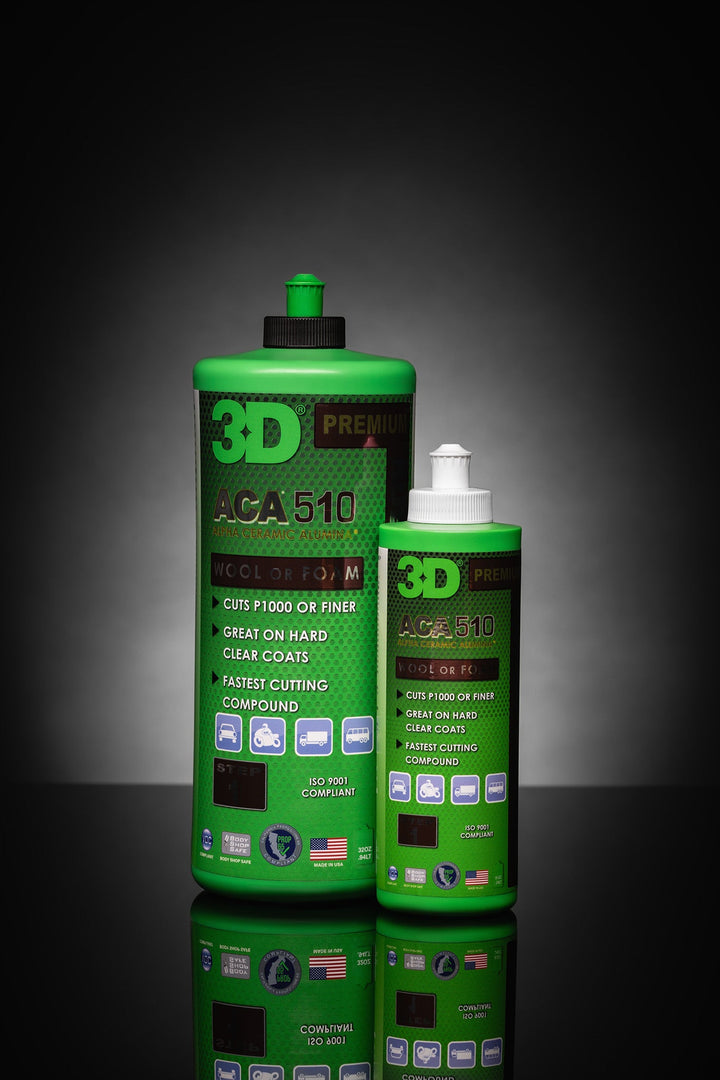 Снимка на 3D 3D ACA 510 Premium Rubbing - Пастираща паста първа стъпка -  3D ACA 510 Premium Rubbing Compound е агресивна, водна абразивна паста.