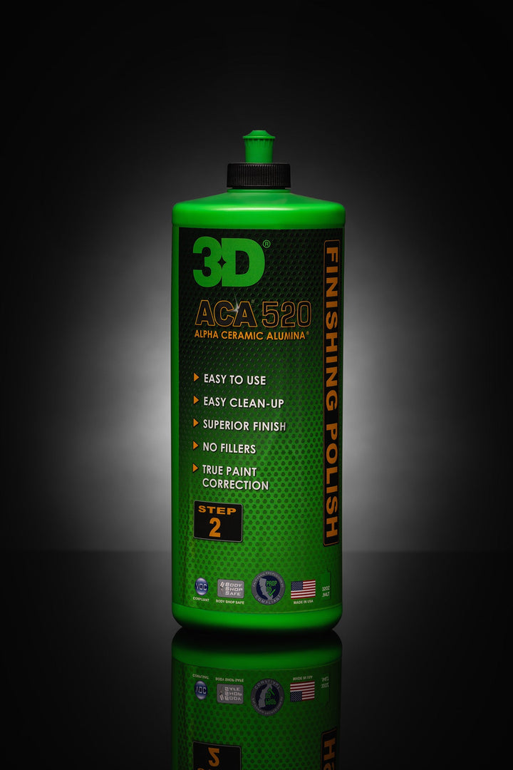 Снимка на 3D 3D ACA Finishing Polish 520 - Завършваща и полираща паста - 1 л. 3D ACA Finishing Polish 520 е фина полираща паста, предназначена за премахване на микродраскотини