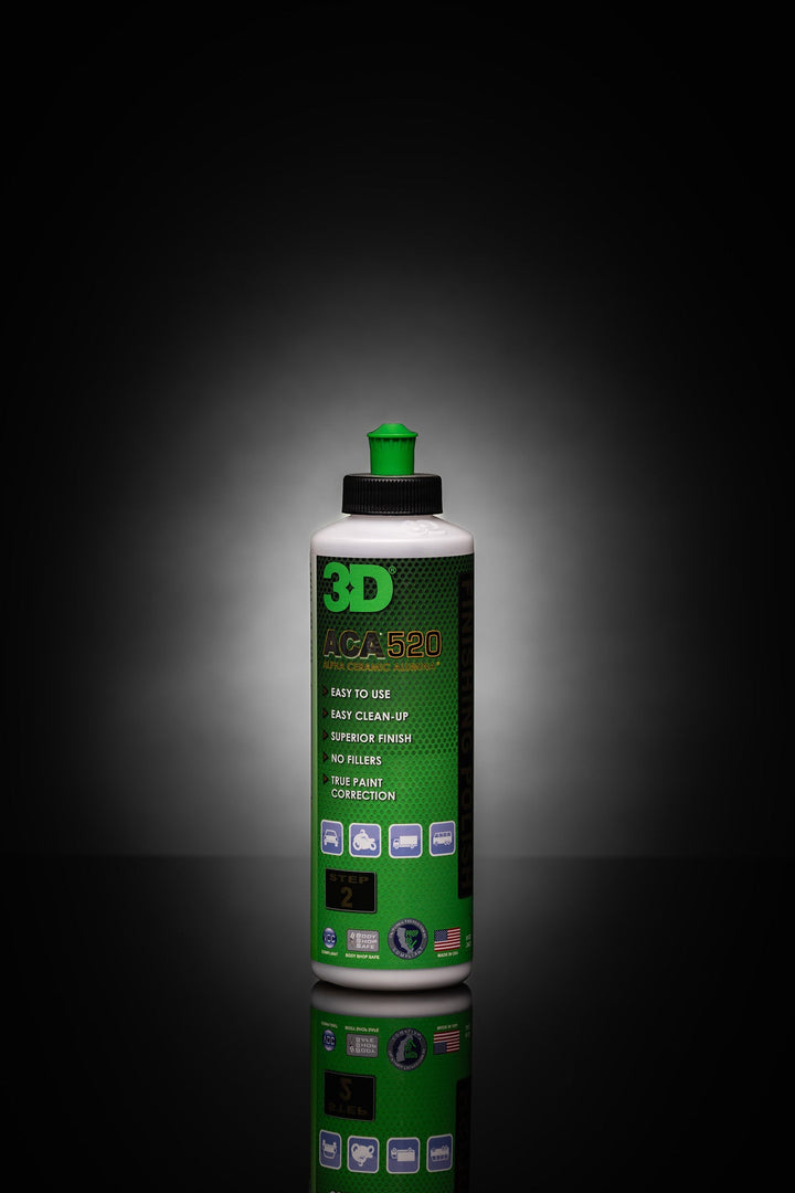 Снимка на 3D 3D ACA Finishing Polish 520 - Завършваща и полираща паста - 250 мл 3D ACA Finishing Polish 520 е фина полираща паста, предназначена за премахване на микродраскотини