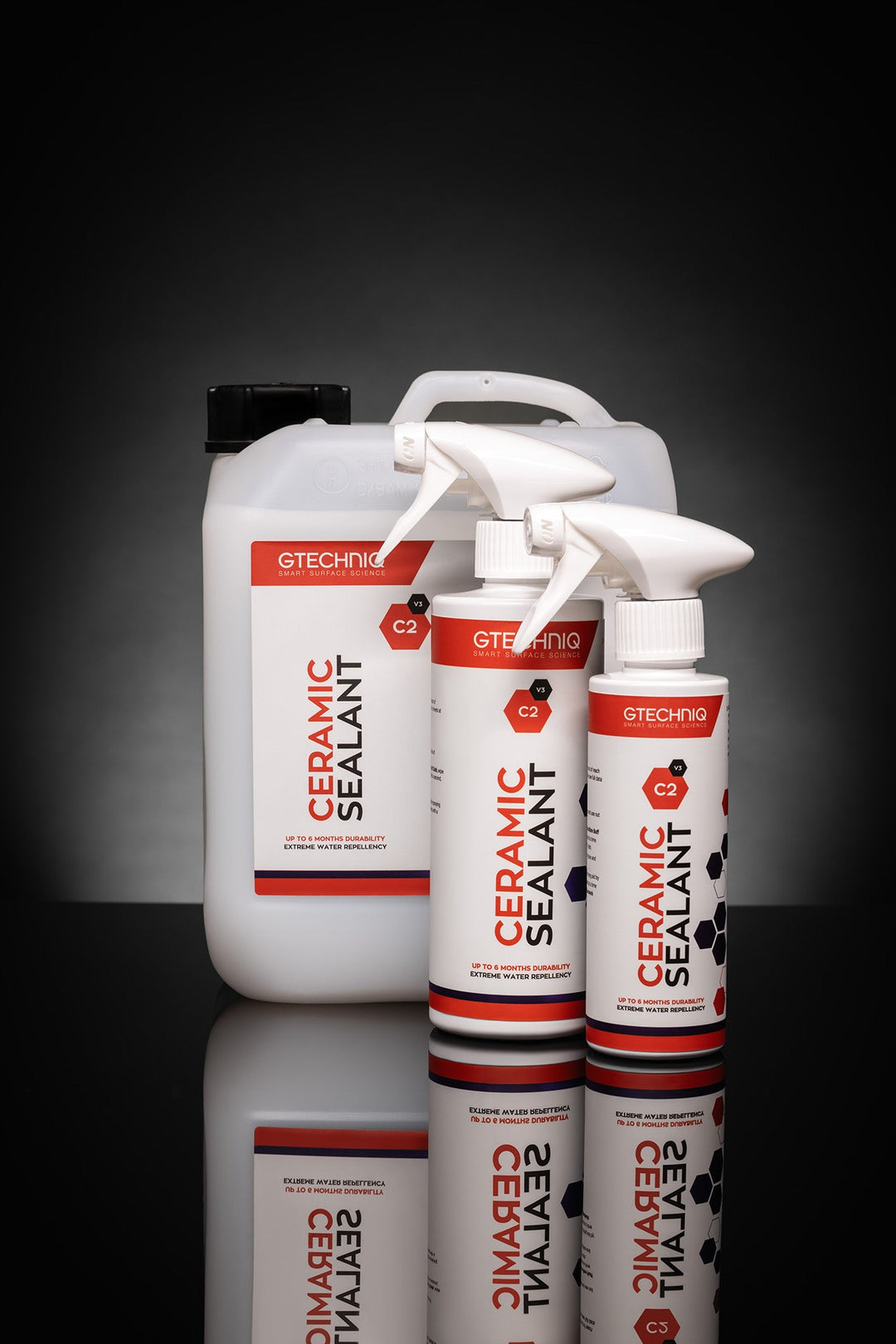 Снимка на GTECHNIQ C2 Ceramic Sealent . Защитно нано керамично покритие. Различни варианти на разфасовки. 