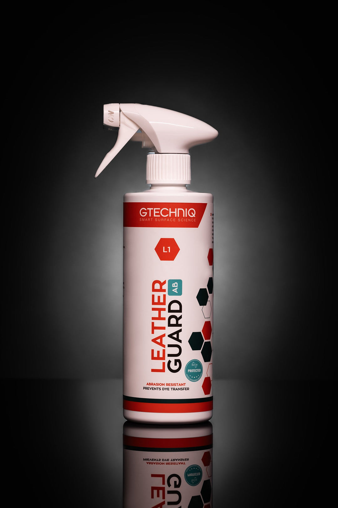 Снимка на GTECHNIQ L1 Leather Guard AB 0.5L Антибактериално защитно покритие за кожа
