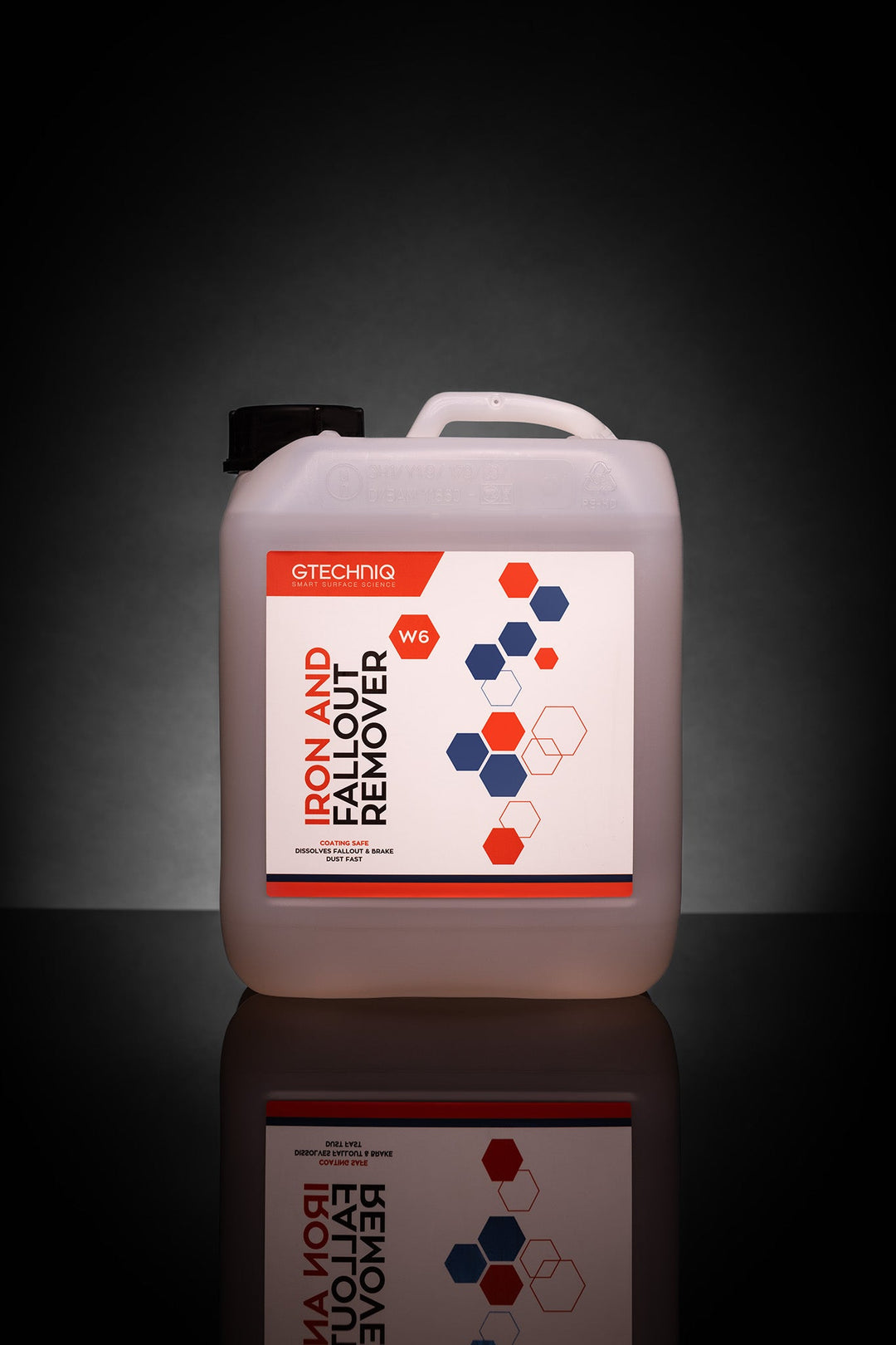 Снимка на GTECHNIQ W6 Iron and General Fallout Remover 5L Препарат за премахване на метални частици и индустриална мръсотия