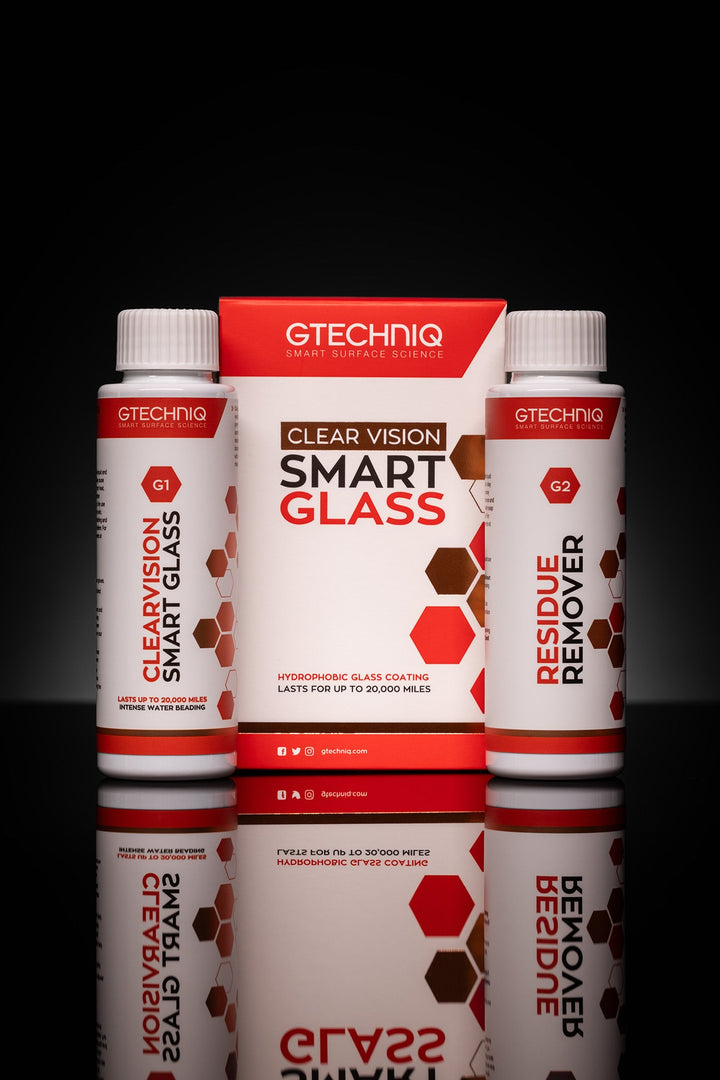 Снимка на GTECHNIQ G1 ClearVision &amp; G4 NanoTech Glass Polish 100ml Керамично покритие за стъкла - комплект