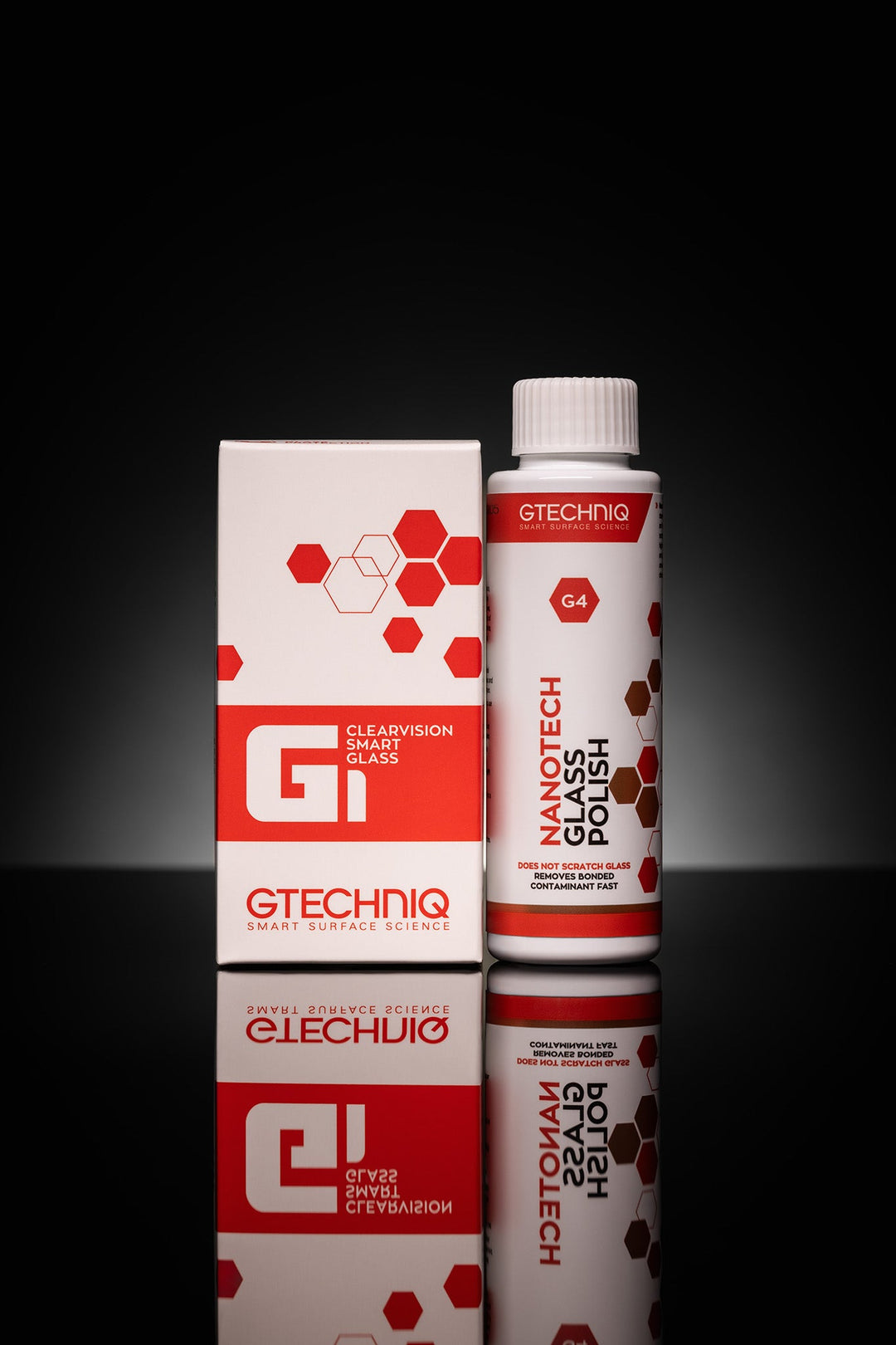 Снимка на GTECHNIQ G1 ClearVision & G4 NanoTech Glass Polish Керамично покритие за стъкла - комплект
