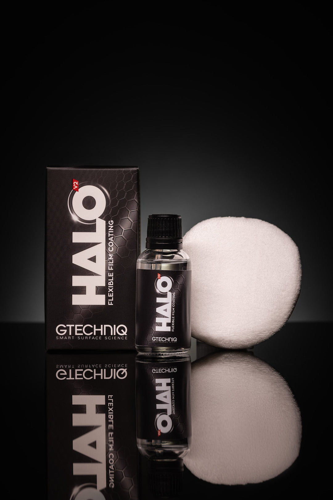 Снимка на GTECHNIQ Halo Нанокерамично покритие за всякакъв тип цветни и защитни фолиа
