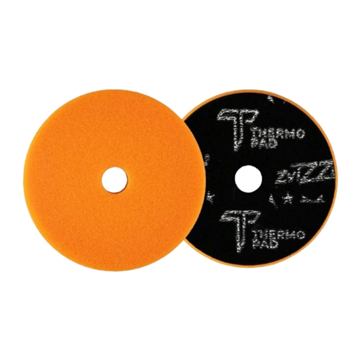 Снимка на ZVIZZER Zvizzer Pro Thermo Pad - Оранжев - 75мм Иновативна мека гъба за полиране с намалена абразия.