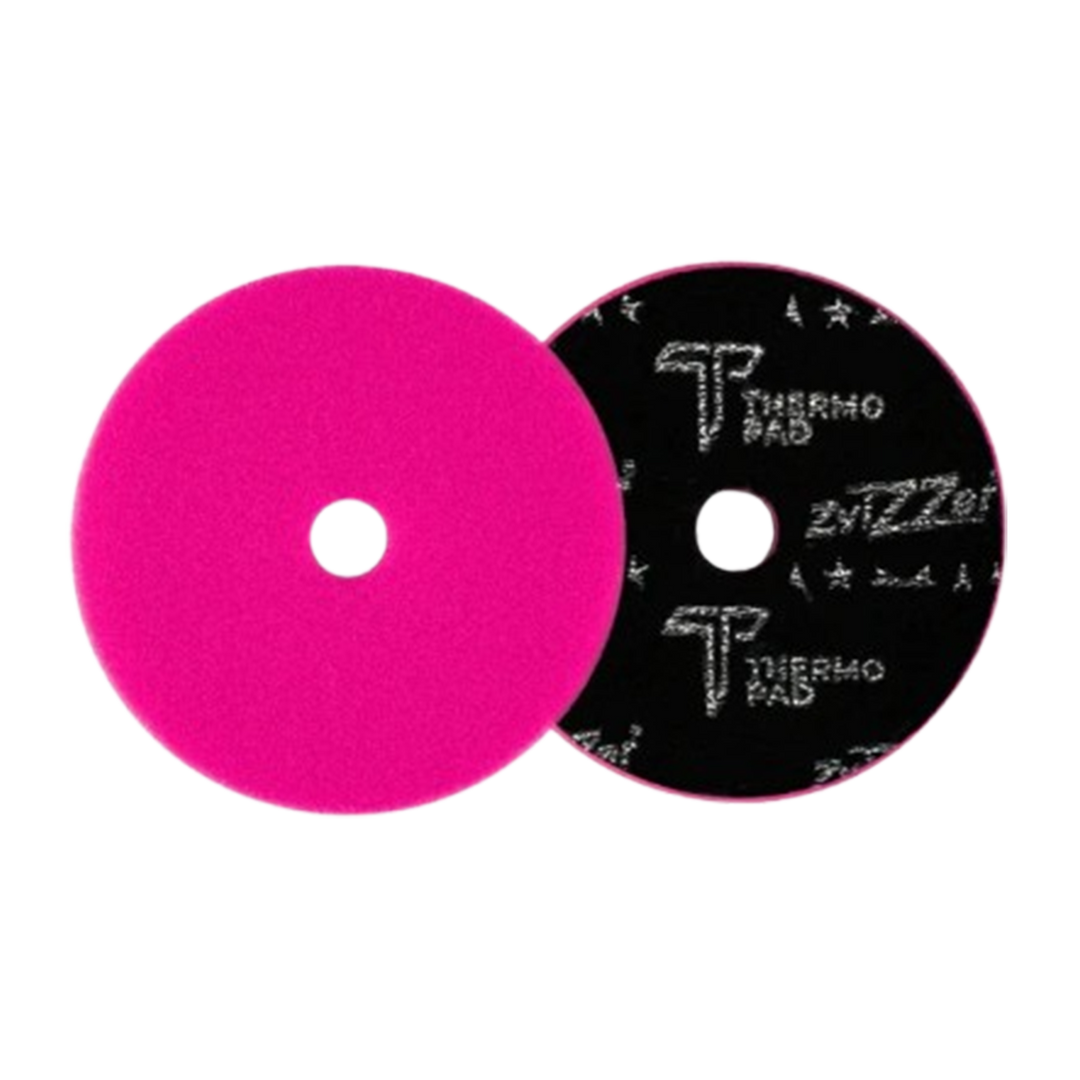 Снимка на ZVIZZER Zvizzer Pro Thermo Pad - Червен - 75мм Иновативна, твърда гъба за полиране.