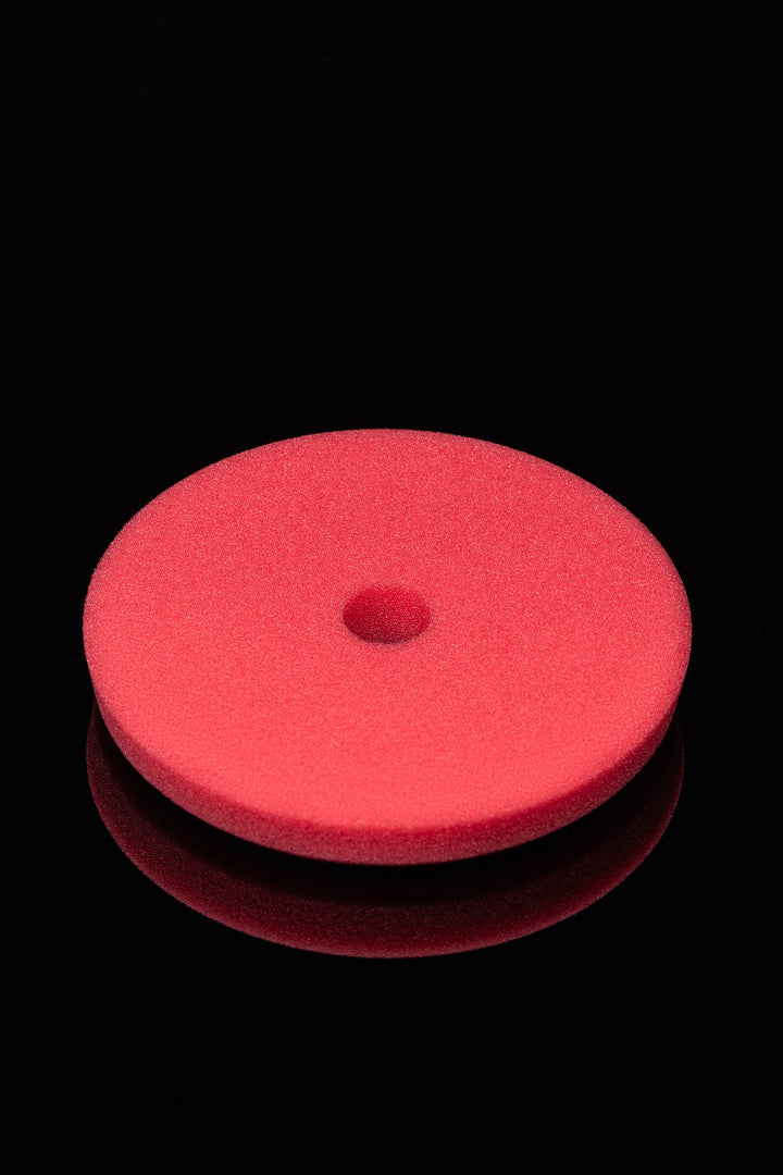 Снимка на ZVIZZER Zvizzer Pro Thermo Pad - Червен - 125мм Иновативна, твърда гъба за полиране.